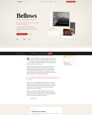 Bellows - Captivating Accordion Landing Page Template
