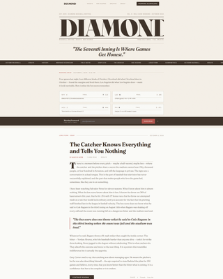 Sports Blog Blog Website Template