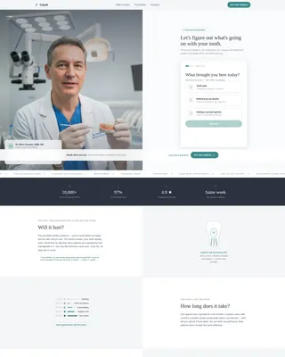 Canal - Virtual Consultation Landing page Template