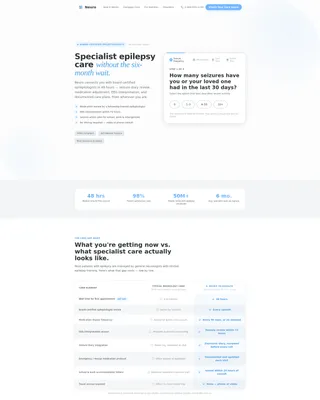 Beacon - Telehealth Services Landing page Template