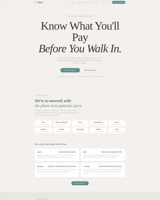 Clarity - Billing Services Landing page Template