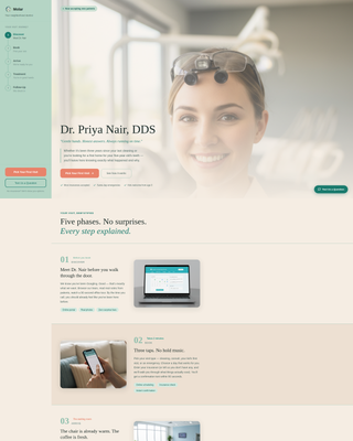 Advanced Dental Clinic Appointment Booking Website Template