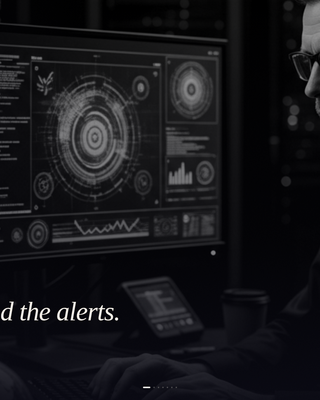 Cipher - Editorial Cybersecurity Landing Page Template