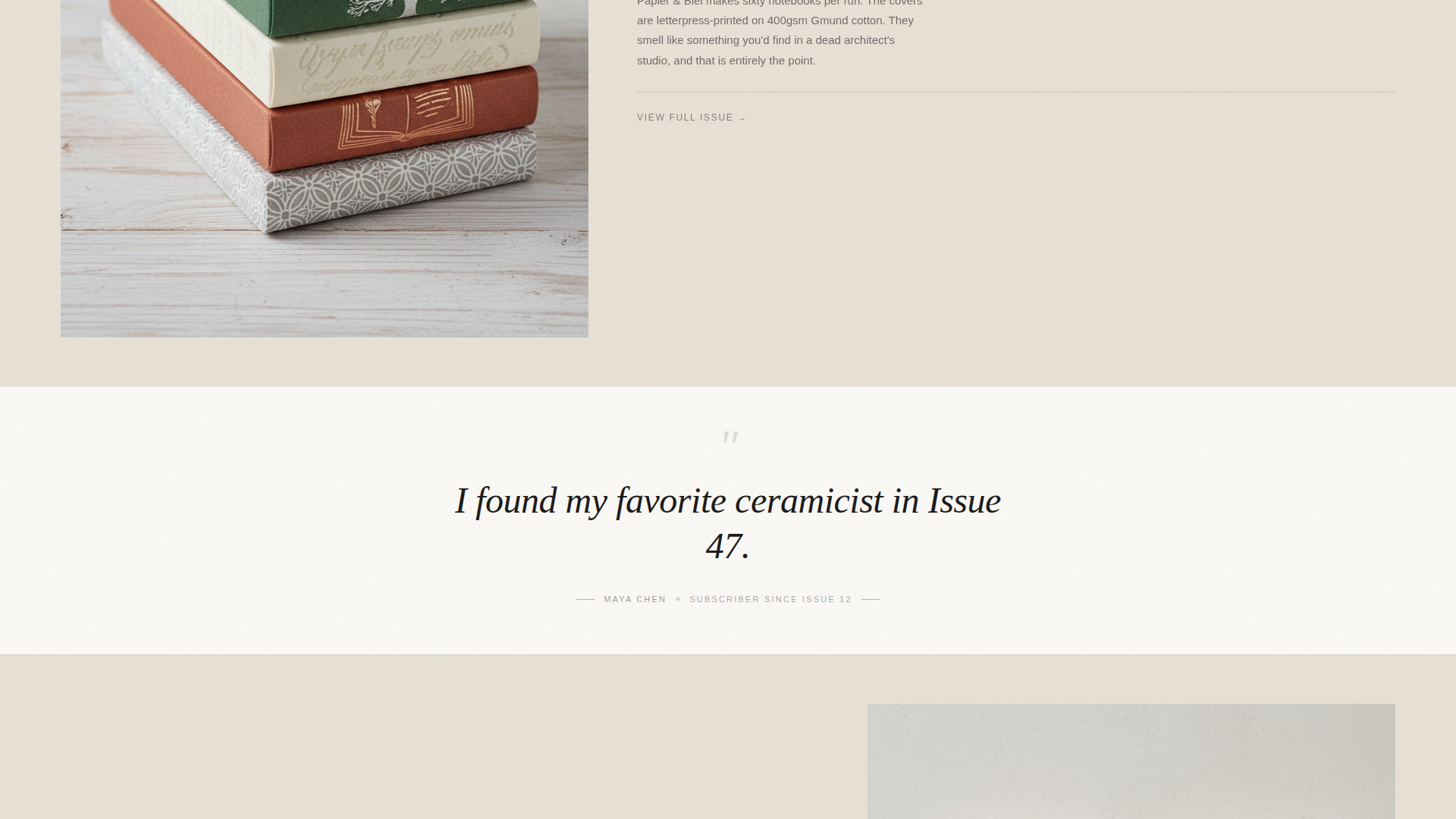 Dispatch - Curated eCommerce Newsletter Landing Page Template