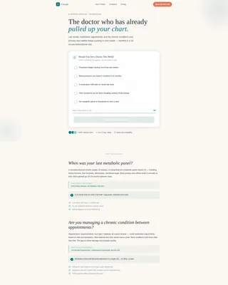 Anchor - Telemedicine Services Landing page Template