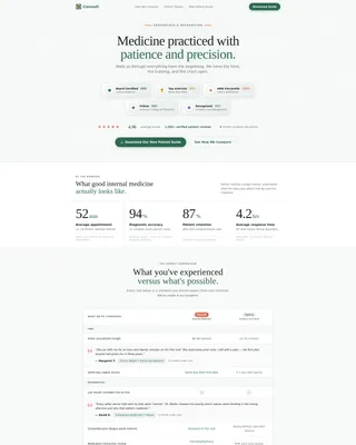 Anchor - Review Landing page Template