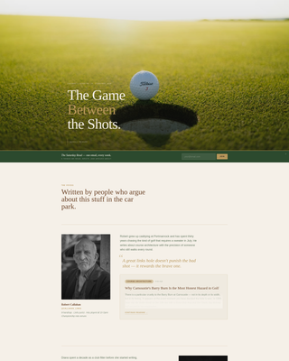 Complete Sports Blog Blog & Content Website Template