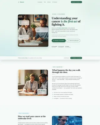 Beacon - Research Clinical Landing page Template