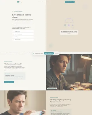 Clarity - Appointment Booking Landing page Template