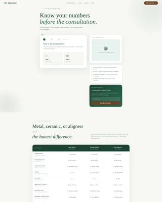 Align - Trusted Orthodontist Landing Page Template