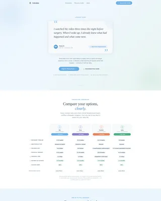 Articulate - Clarity Orthopedic Landing Page Template