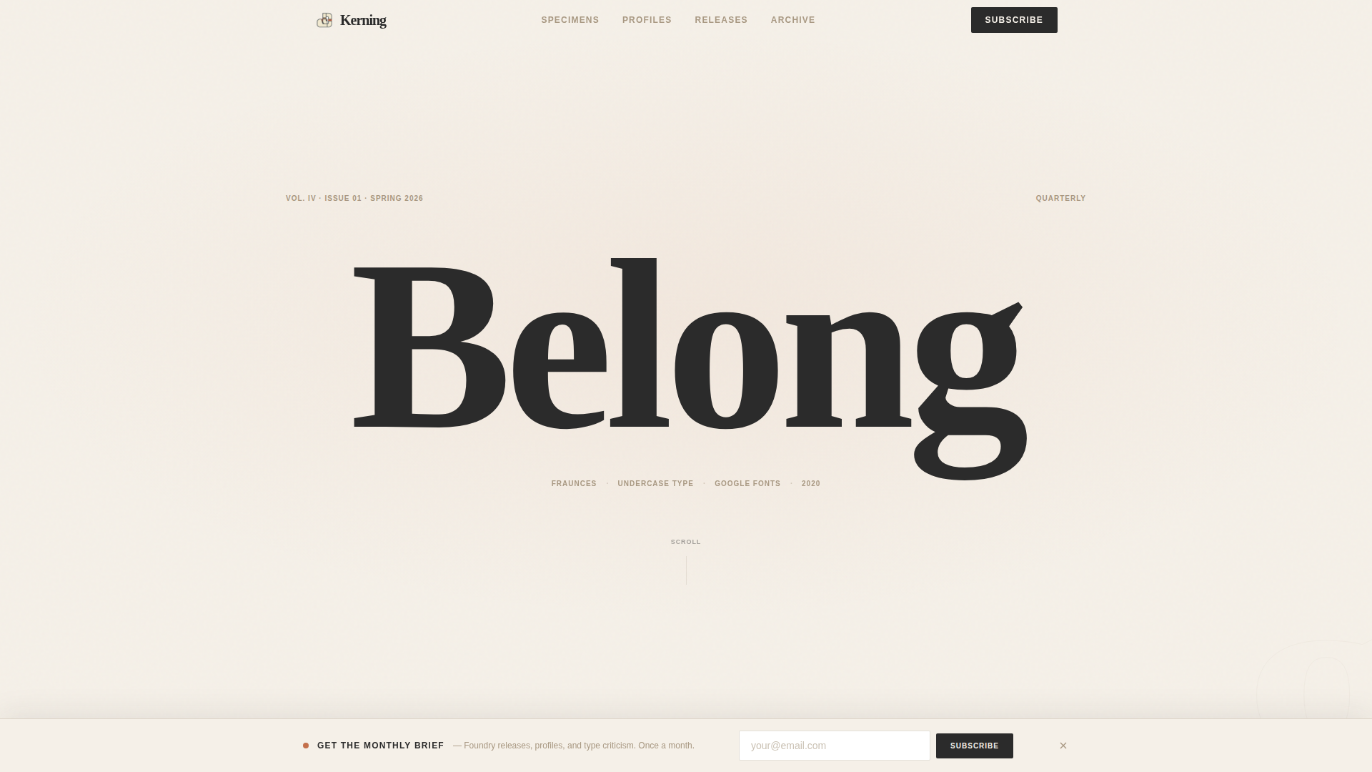 editorial-typography-landing-page-template