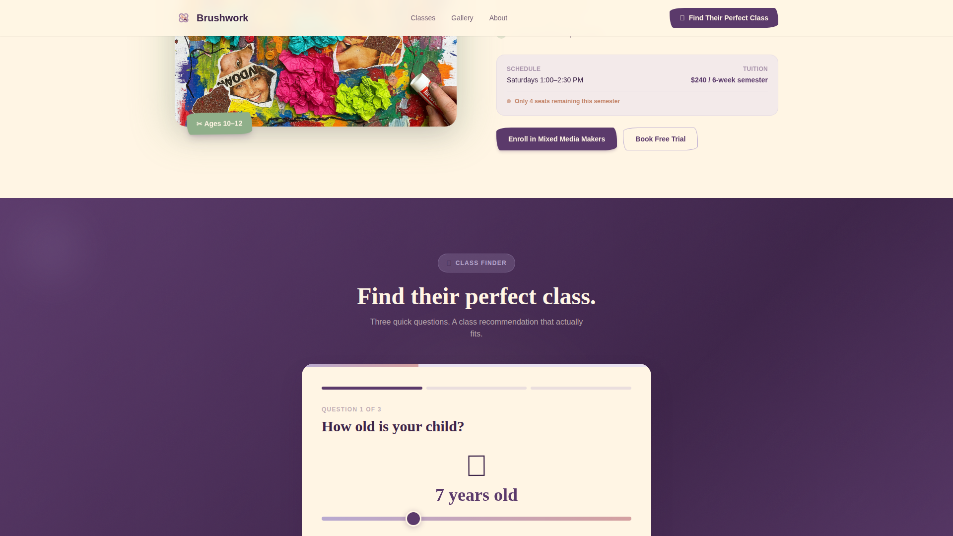 Art - Premium Studio Landing Page Template