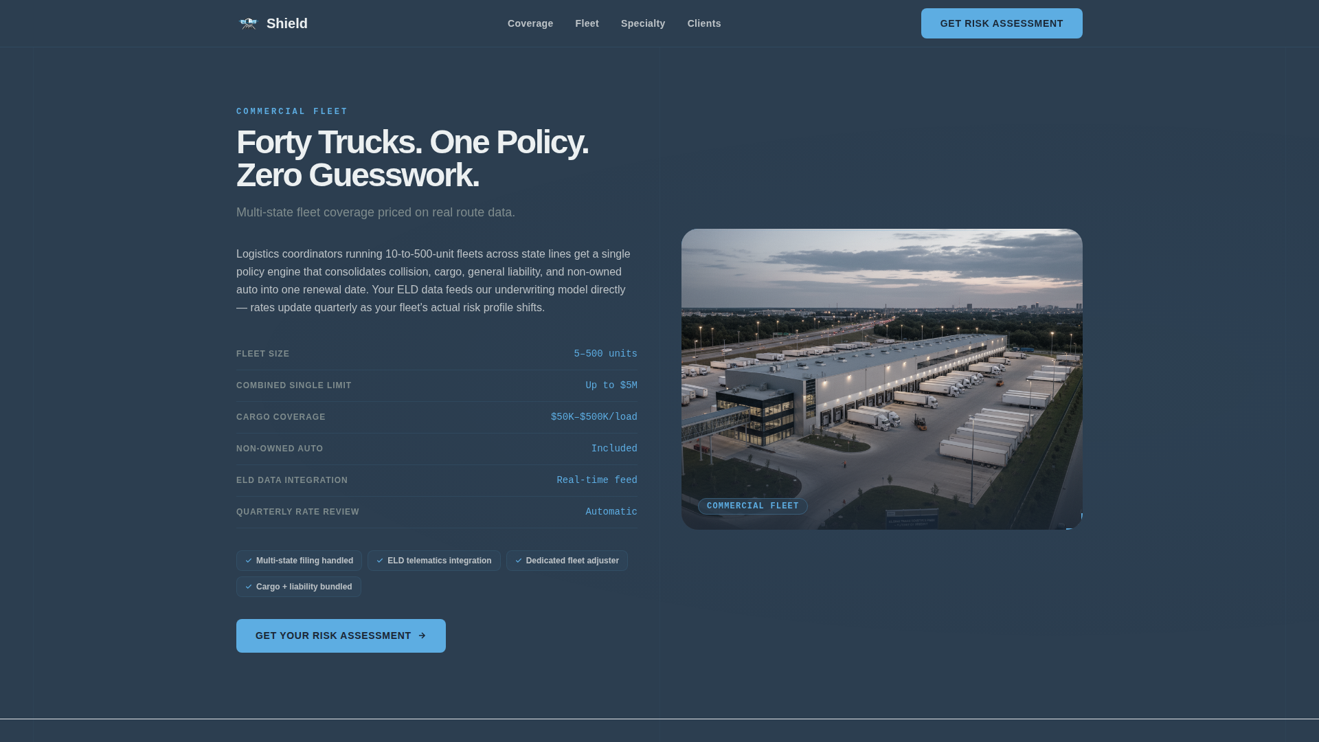 Automotive - Modern & Landing Page Template