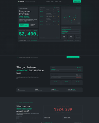 Calibrate - Precision Medicalequipment Landing Page Template