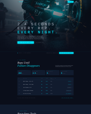 Pitstop - Precision Motorsport Landing Page Template