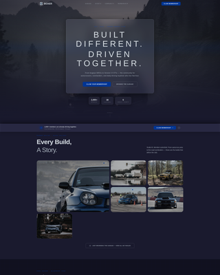 Boxer - Dynamic Subaru Landing Page Template