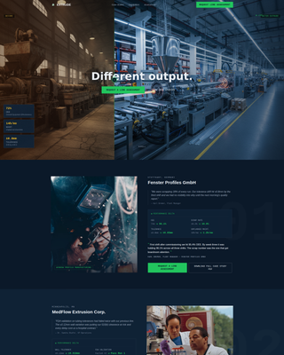 Certified Manufacturing Processes Professional Website Template