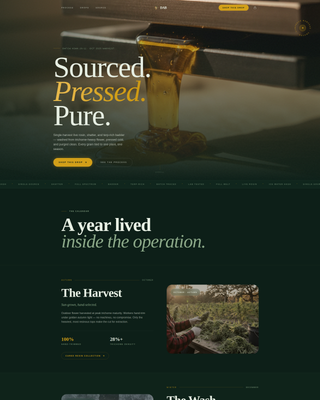 Cannabis Cultivation & Production Professional Website Template
