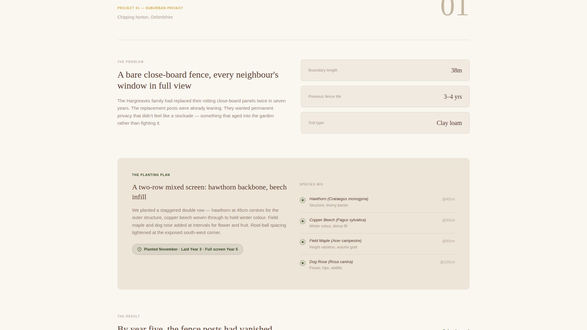 Living Fence & Hedge Installation Landing Page