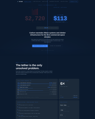 Certified Space & Advanced Aerospace Professional Website Template