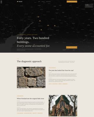 Advanced Restoration & Preservation Professional Website Template