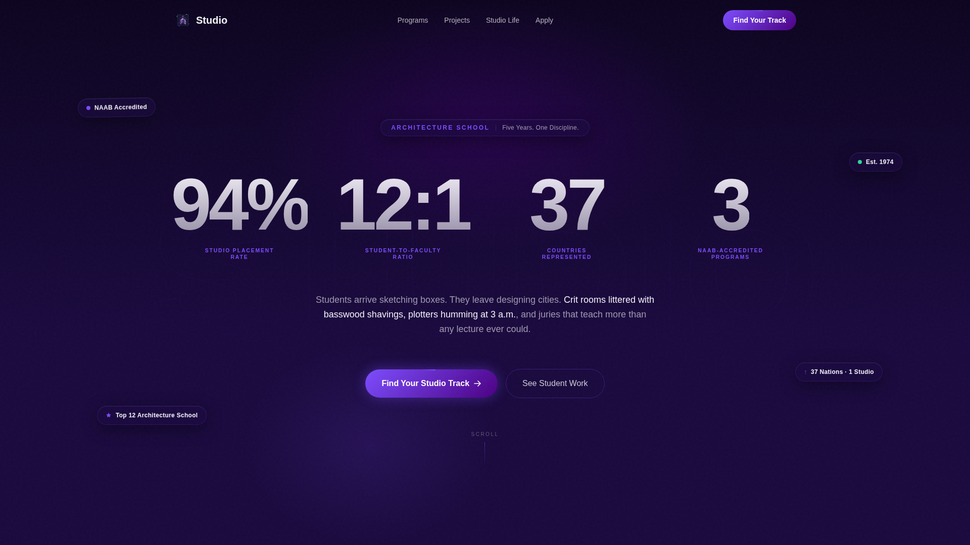 Architecture - Highconverting School Landing Page Template