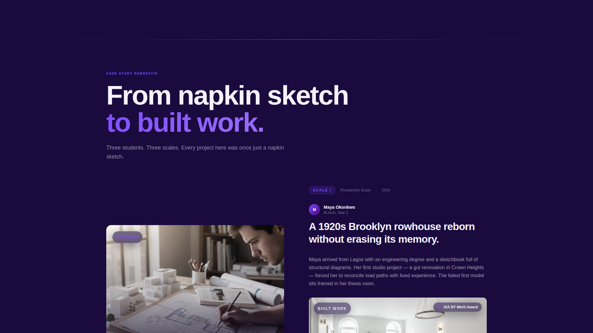 Architecture - Highconverting School Landing Page Template