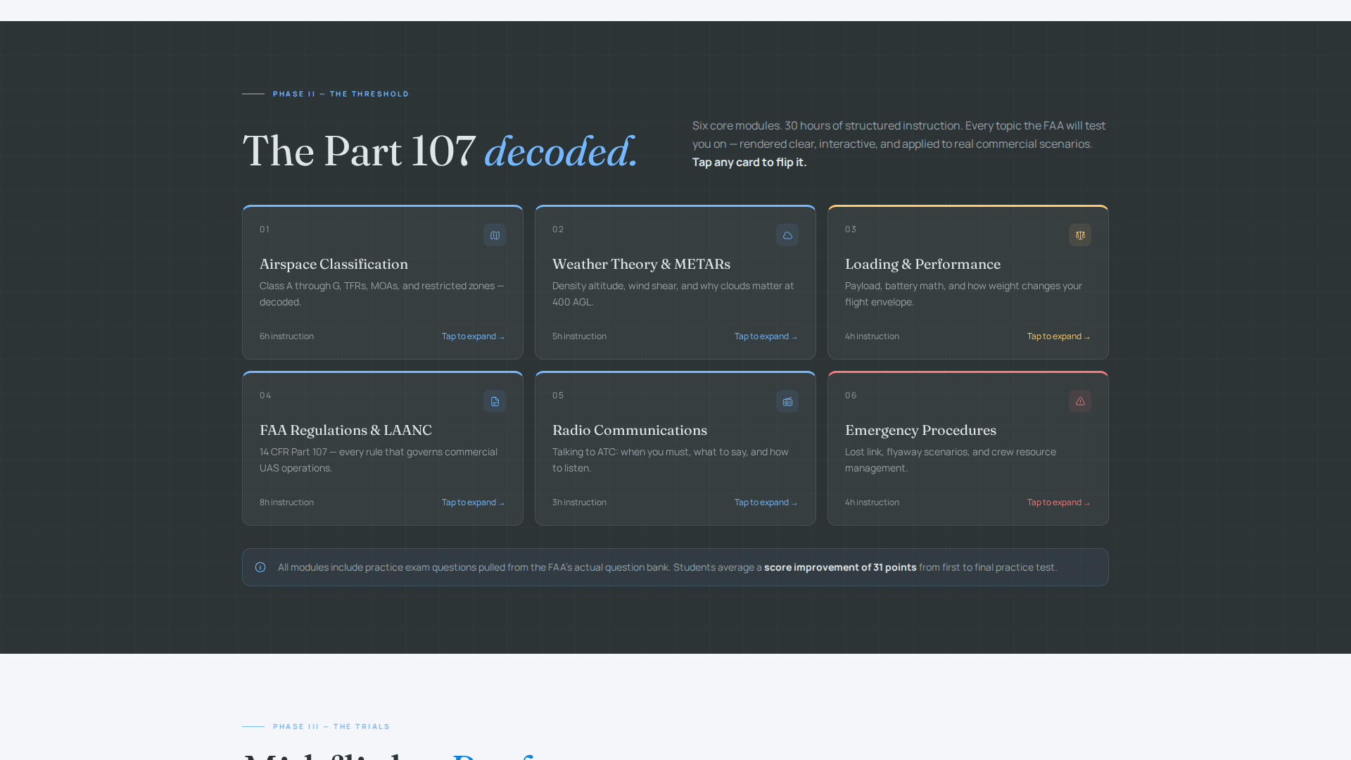 Airspace - Authoritative Dronepilot Landing Page Template