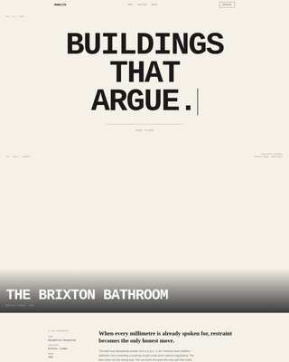 Architect - Premium Blog Landing Page Template