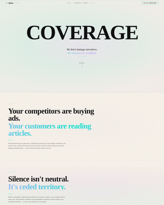 Byline - Powerful Cannabispr Landing Page Template