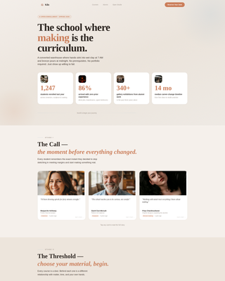 Art & Design School Advanced Professional Website Template