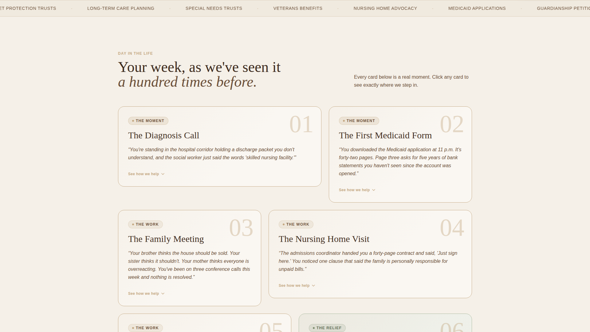 Counsel - Trusted Elderlaw Landing Page Template