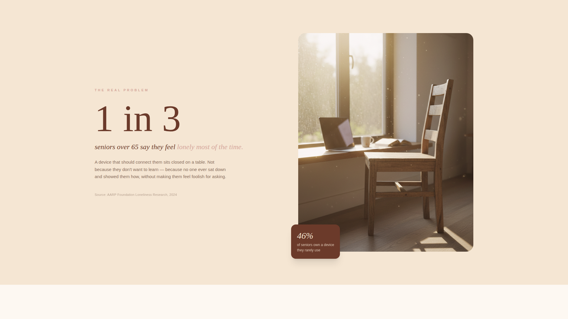 Bridge - Trusted Seniortechnology Landing Page Template