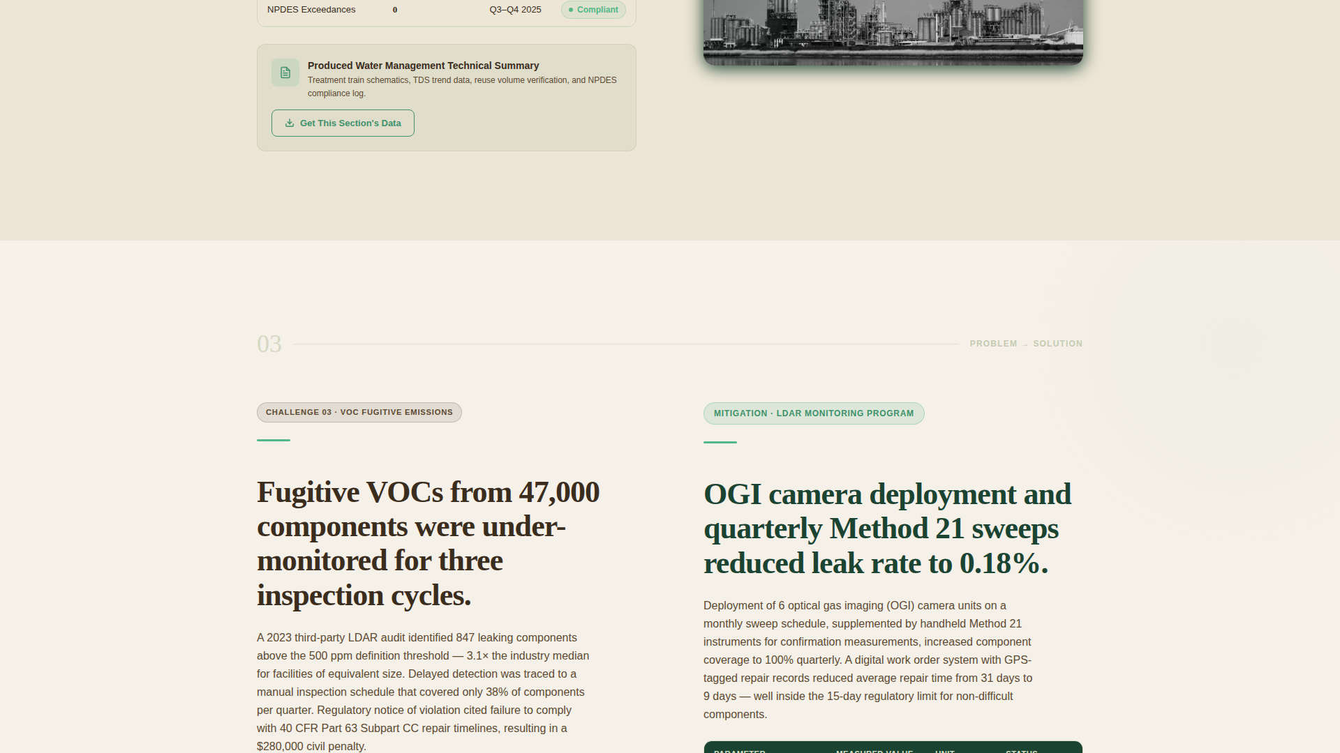 Oil & Gas Specialist Professional Website Template