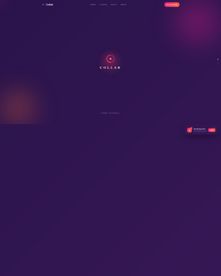 Collab - Electric Brandpartnership Landing Page Template