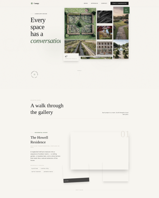 Canopy - Stunning Landscape Landing Page Template