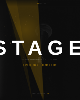 Amphitheater - Electric Concert Landing Page Template