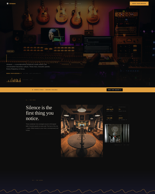 Podcast - Highconverting Studio Landing Page Template