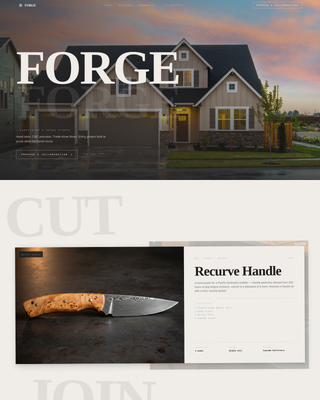 Advanced Side Project & Hobby Showcase Portfolio & Case Study Website Template