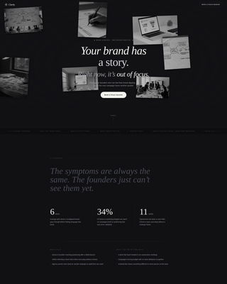 Aperture - Layered Consultant Landing Page Template