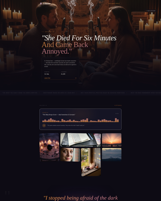 Commune - Soulful Spirituality Landing Page Template