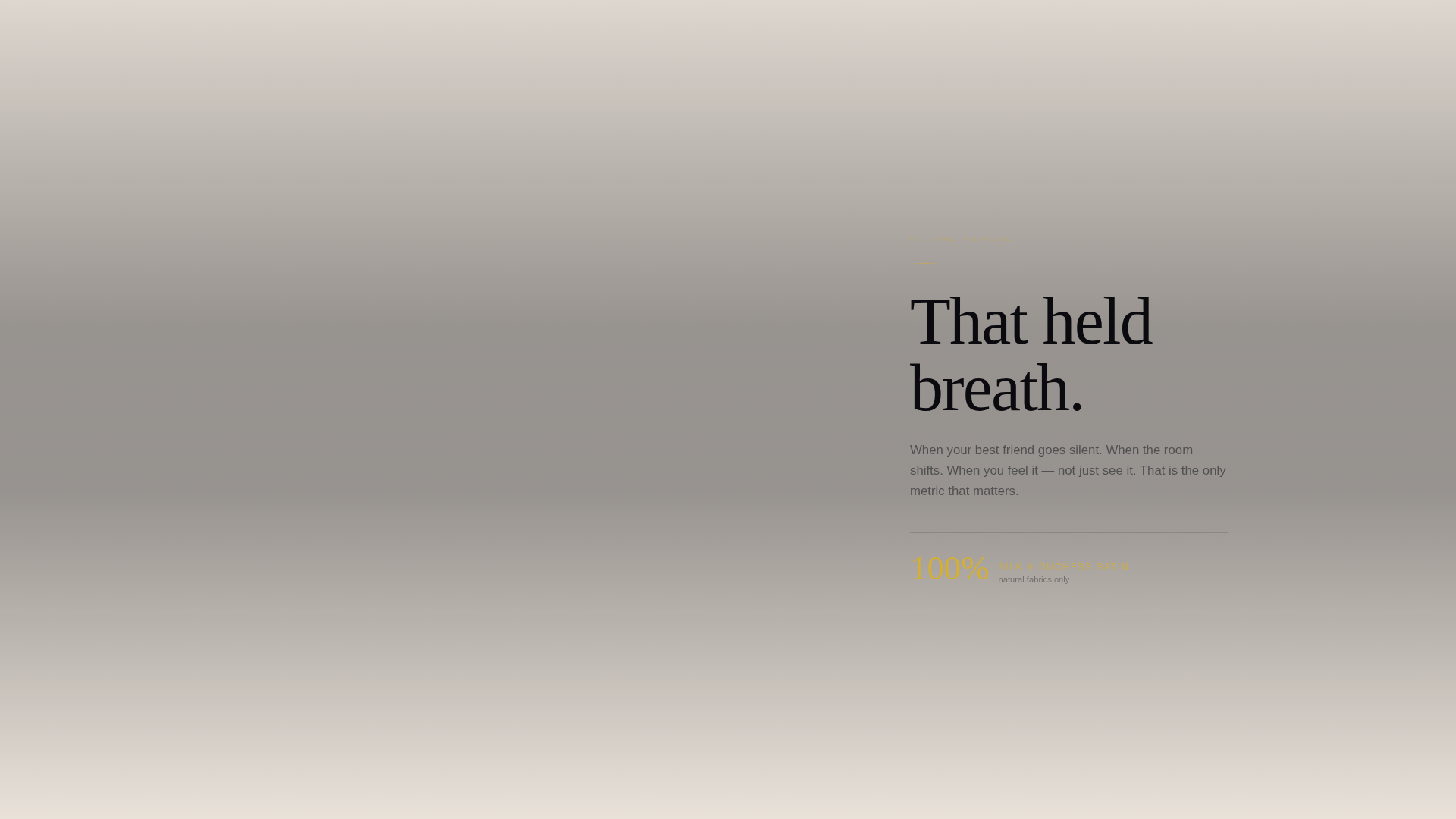 Aisle - Immersive Bridal Landing Page Template