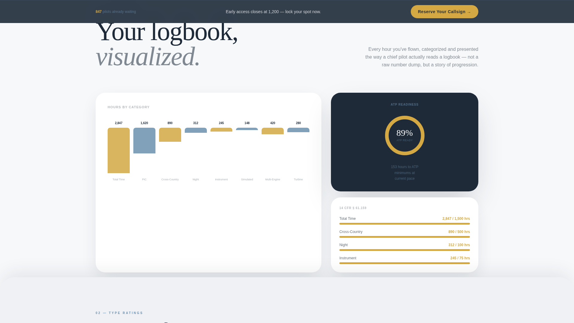 Pilot Profile Specialist Pre-Launch Website Template