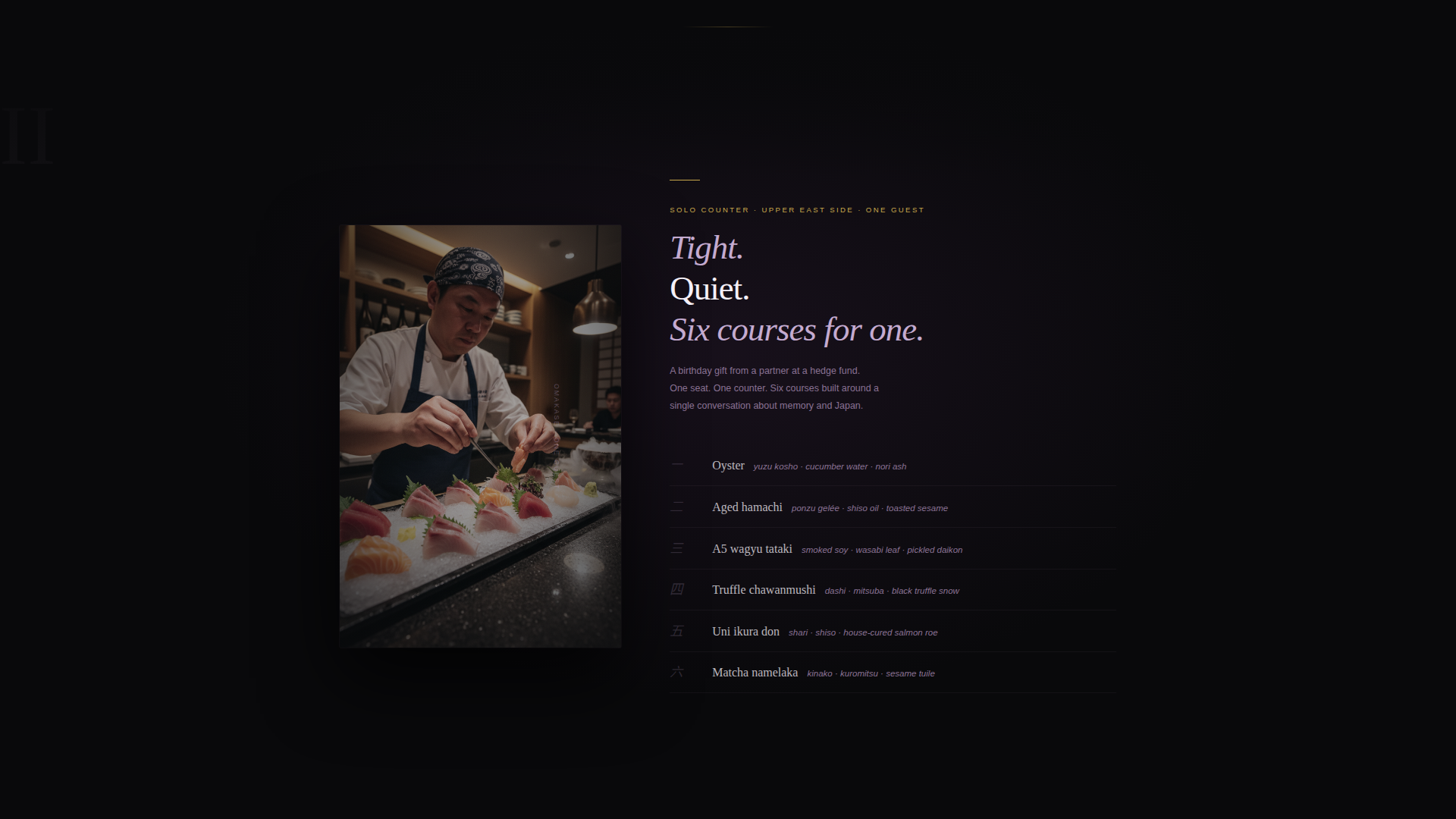 Plate - Elegant Private Chef Portfolio Landing Page Template