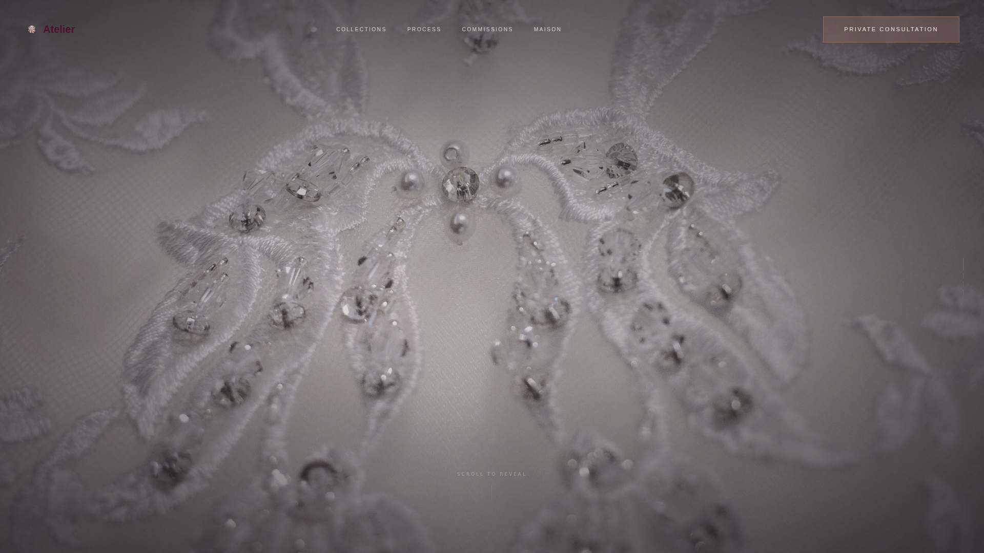 Atelier - Exquisite Couture Landing Page Template