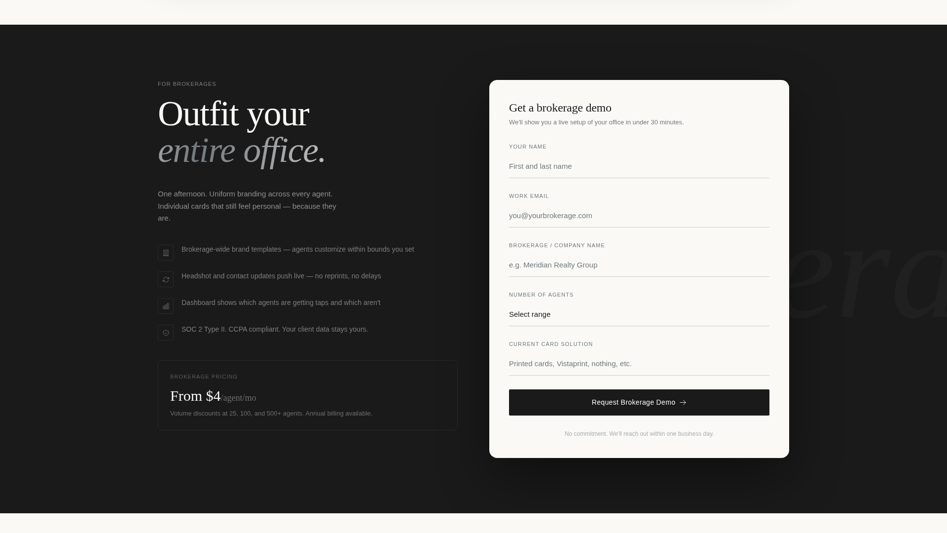 Agentcard - Polished Realestate Landing Page Template