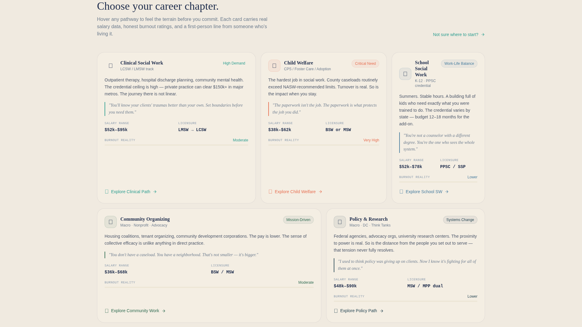 Advocate - Inspiring Socialwork Landing Page Template