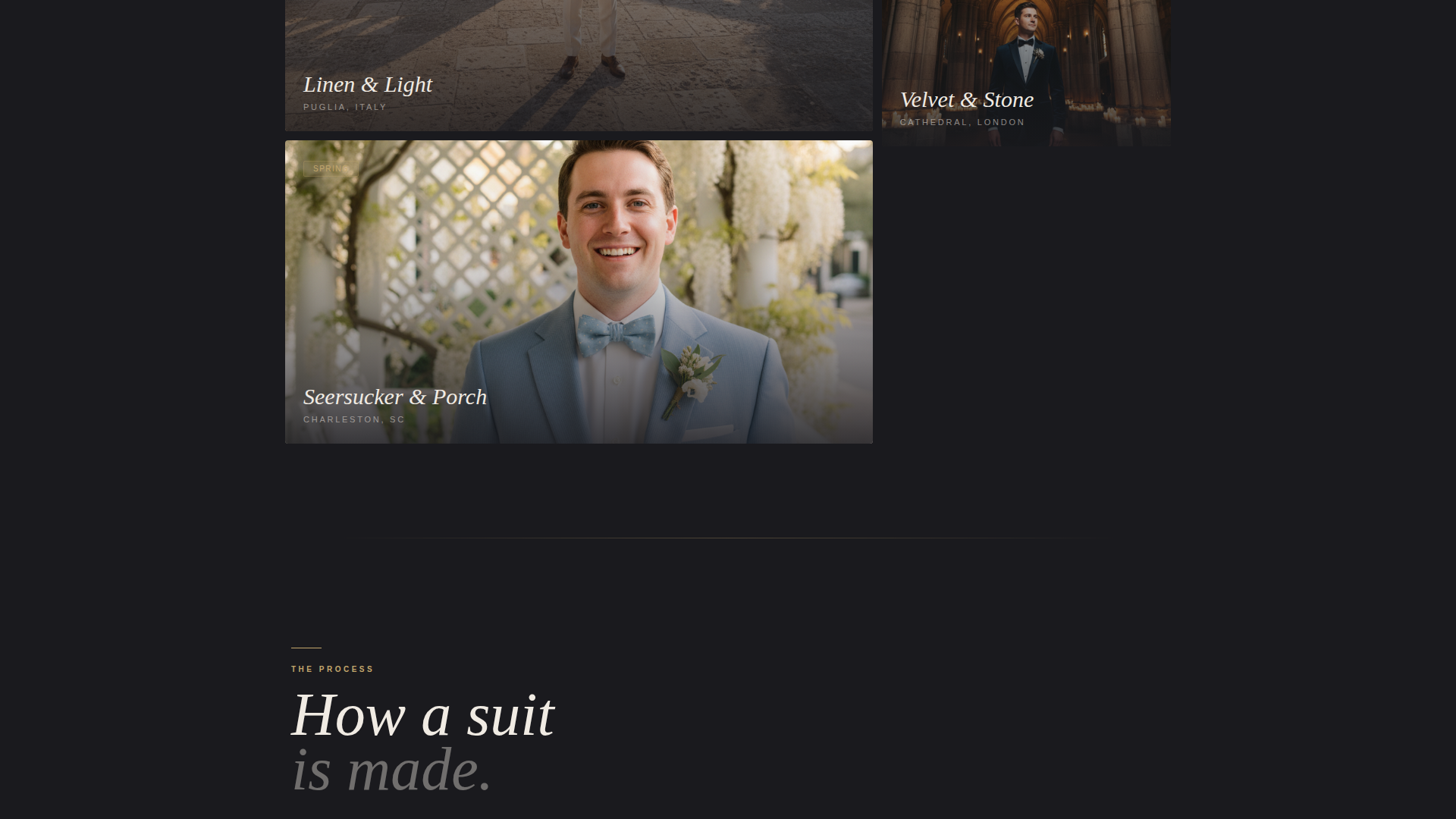 Bridal & Occasion Wear Booking Website Template