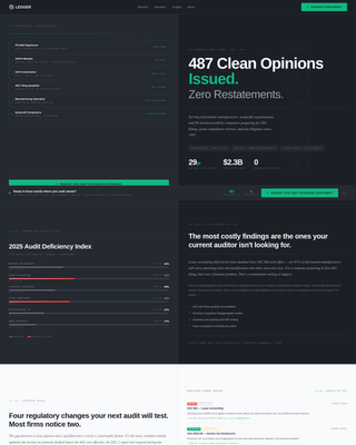 Accounting & Tax Firm Directory Website Template